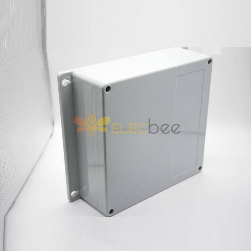 Scatola di giunzione elettrica impermeabile 190 × 188 × 70 Contenitori in plastica ABS con fissaggio a vite