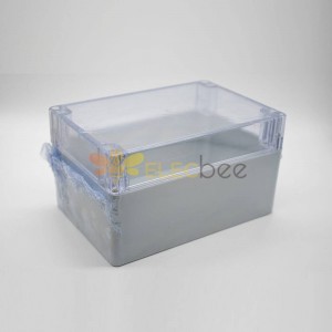 Водоустойчивая распределительная коробка с ясными приложениями пластмассы АБС крышки 110×160×90 с прозрачной крышкой