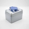 Couvercle de prise étanche Visfix Personnalisation Rectangle ABS Plastique 1 position Socket Box