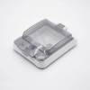 防水サーキットブレーカーボックスシェルIP67ネジ固定プラスチック透明窓カバー