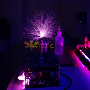 Music Coil Science and Education Tools Artificial Lightning DIY Experiment with Acrylic Shell