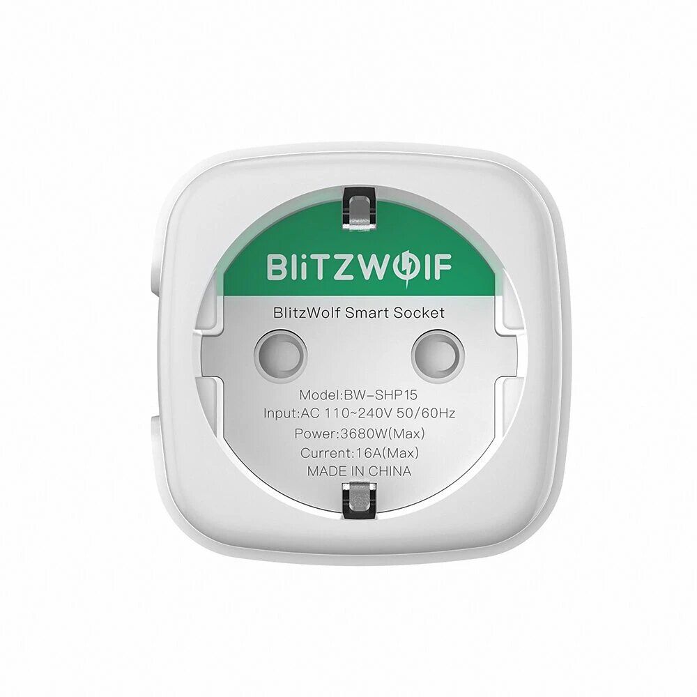 [4 unidades] BW-SHP15 Zigbee 3.0 16A 3680W Smart Plug Tomada de energia sem fio Plugue UE APP Controle remoto / Controle de voz / Vários modos de temporizador compatíveis com Amazon Alexa / Google Assistant