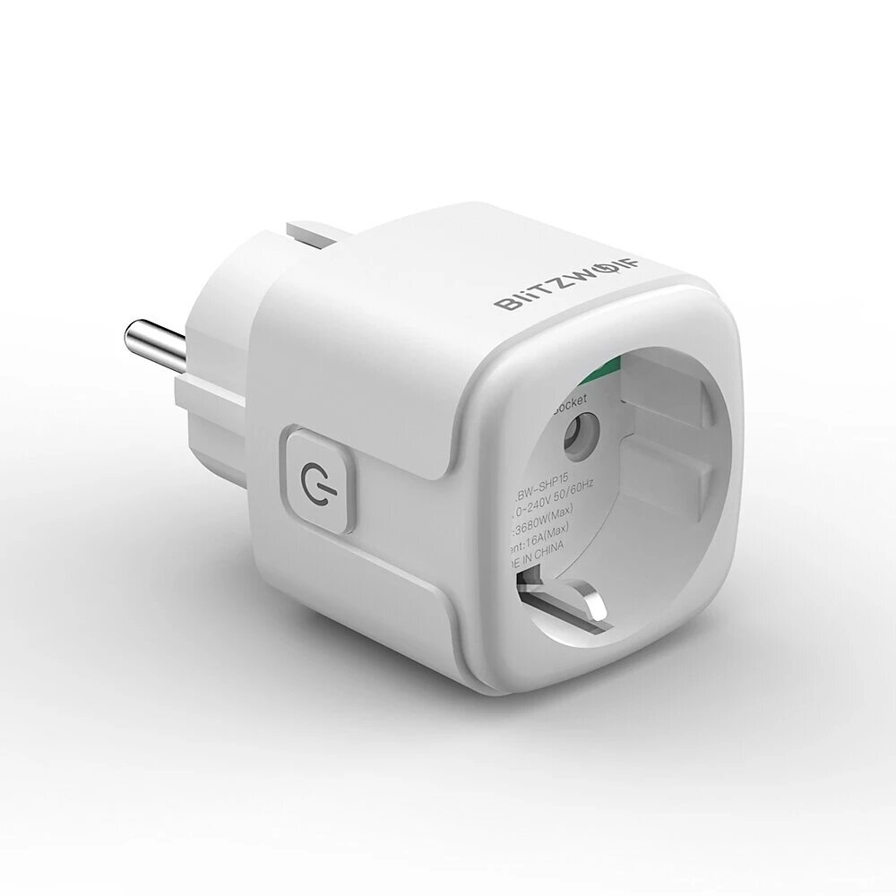 [4 unidades] BW-SHP15 Zigbee 3.0 16A 3680W Smart Plug Tomada de energia sem fio Plugue UE APP Controle remoto / Controle de voz / Vários modos de temporizador compatíveis com Amazon Alexa / Google Assistant