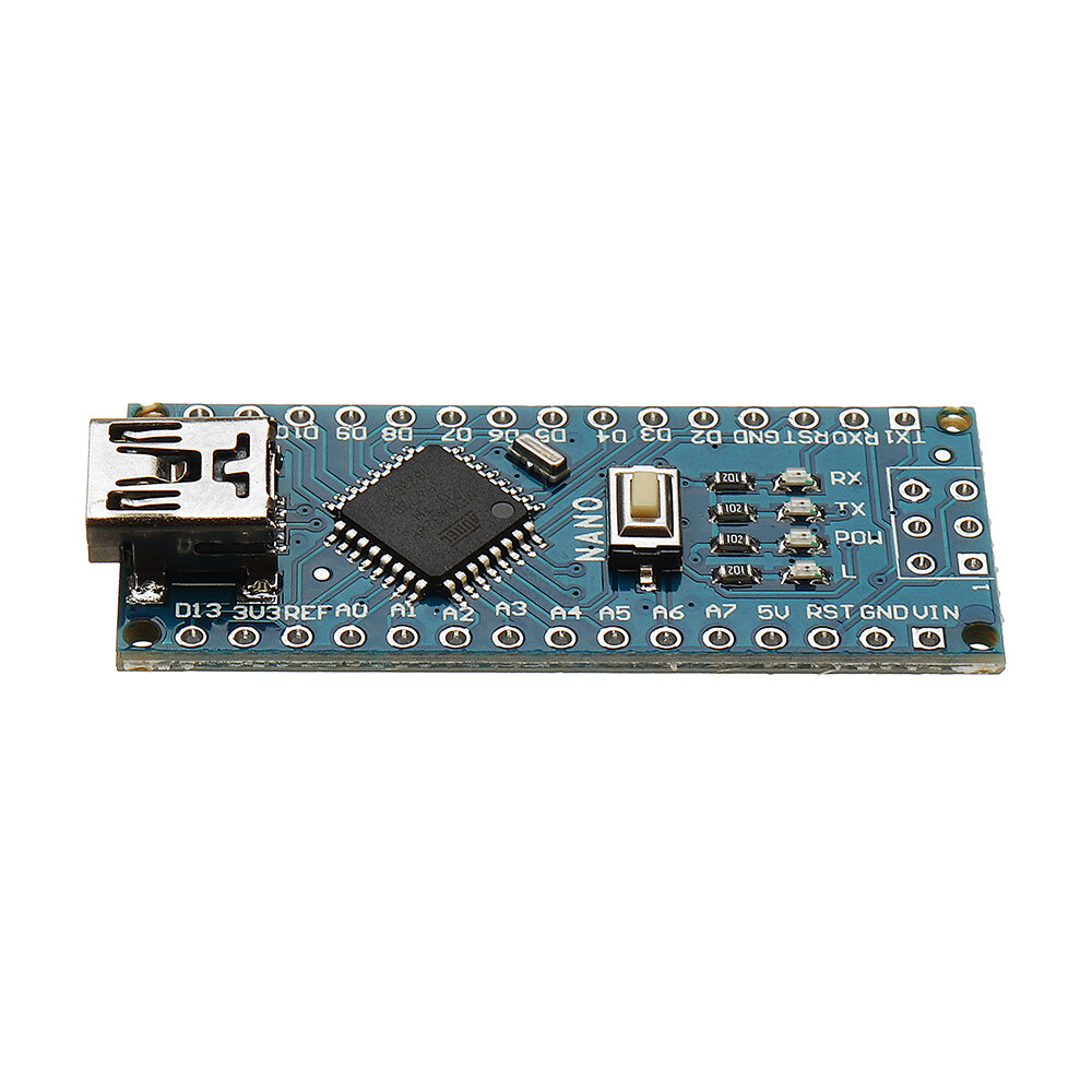 1Pc ATmega328P Nano V3 Placa controladora Versão melhorada Placa de desenvolvimento de módulo