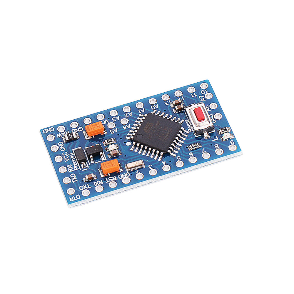 3,3 V 8 MHz ATmega328P-AU Pro Mini microcontrolador com placa de desenvolvimento de pinos Geekcreit para Arduino - produtos que funcionam com placas Arduino oficiais