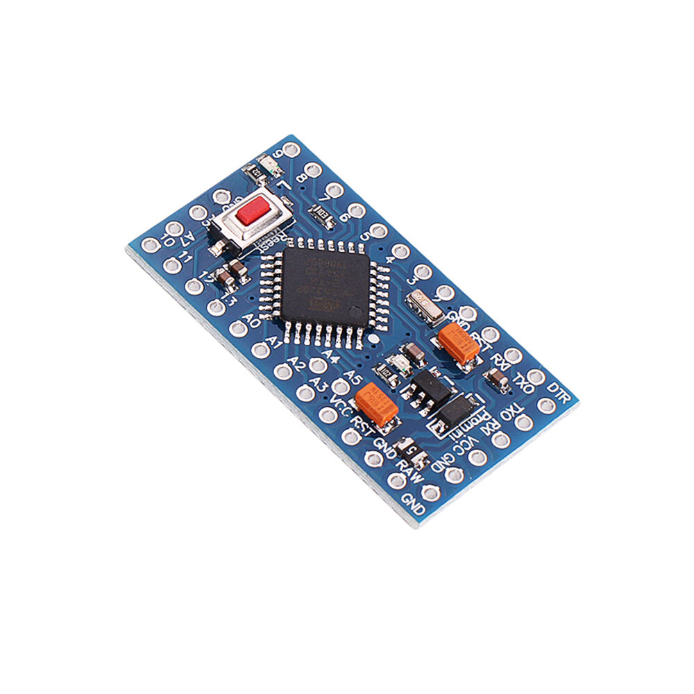 3,3 V 8 MHz ATmega328P-AU Pro Mini microcontrolador com placa de desenvolvimento de pinos Geekcreit para Arduino - produtos que funcionam com placas Arduino oficiais