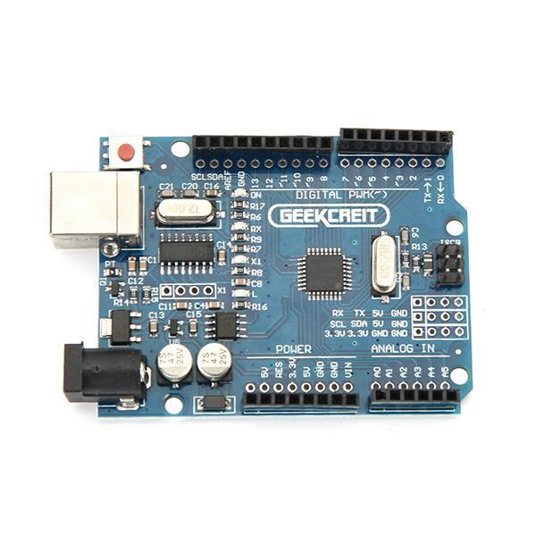 Placa de desenvolvimento 3Pcs UNO R3 ATmega328P Geekcreit para Arduino - produtos que funcionam com placas Arduino oficiais