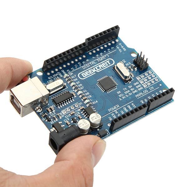 Placa de desenvolvimento 3Pcs UNO R3 ATmega328P Geekcreit para Arduino - produtos que funcionam com placas Arduino oficiais