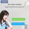 Aqara m1s hub gateway inteligente zigbee3.0 wifi hub de controle remoto com luz noturna rgb siri aplicativo de voz funciona com mijia homekit