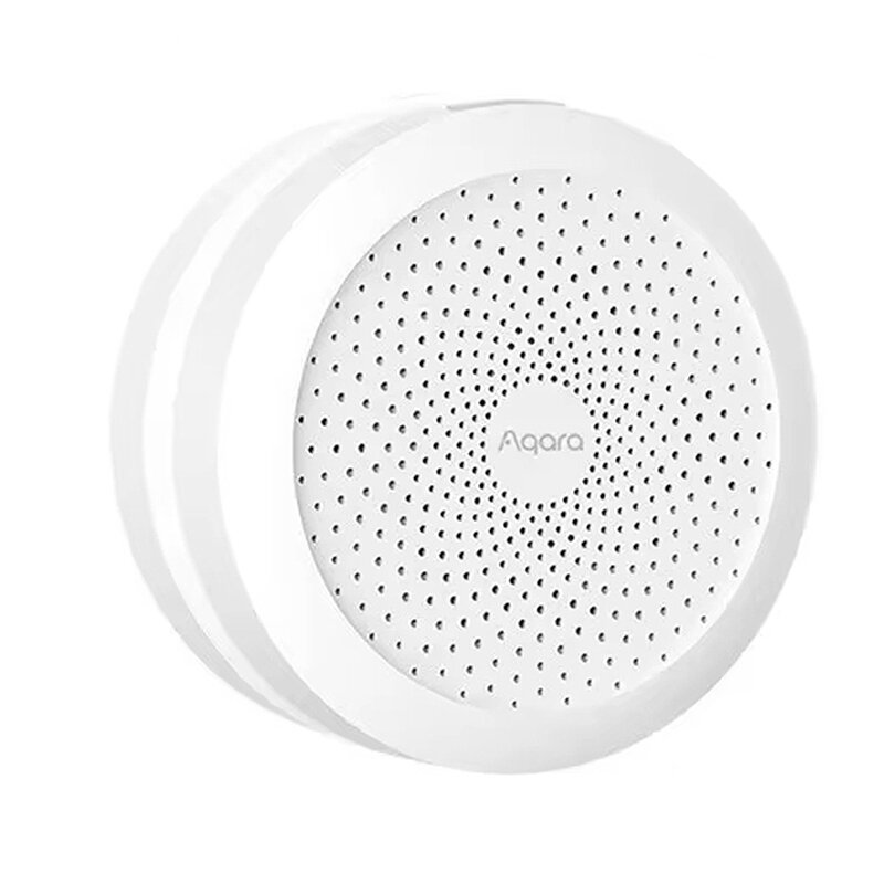 Aqara M1S Smart Hub Gateway sem fio Zigbe 3.0 WiFi RGB LED Conexão de luz noturna Controle Remoto Trabalho com Xiaomi Mijia Homekit APP