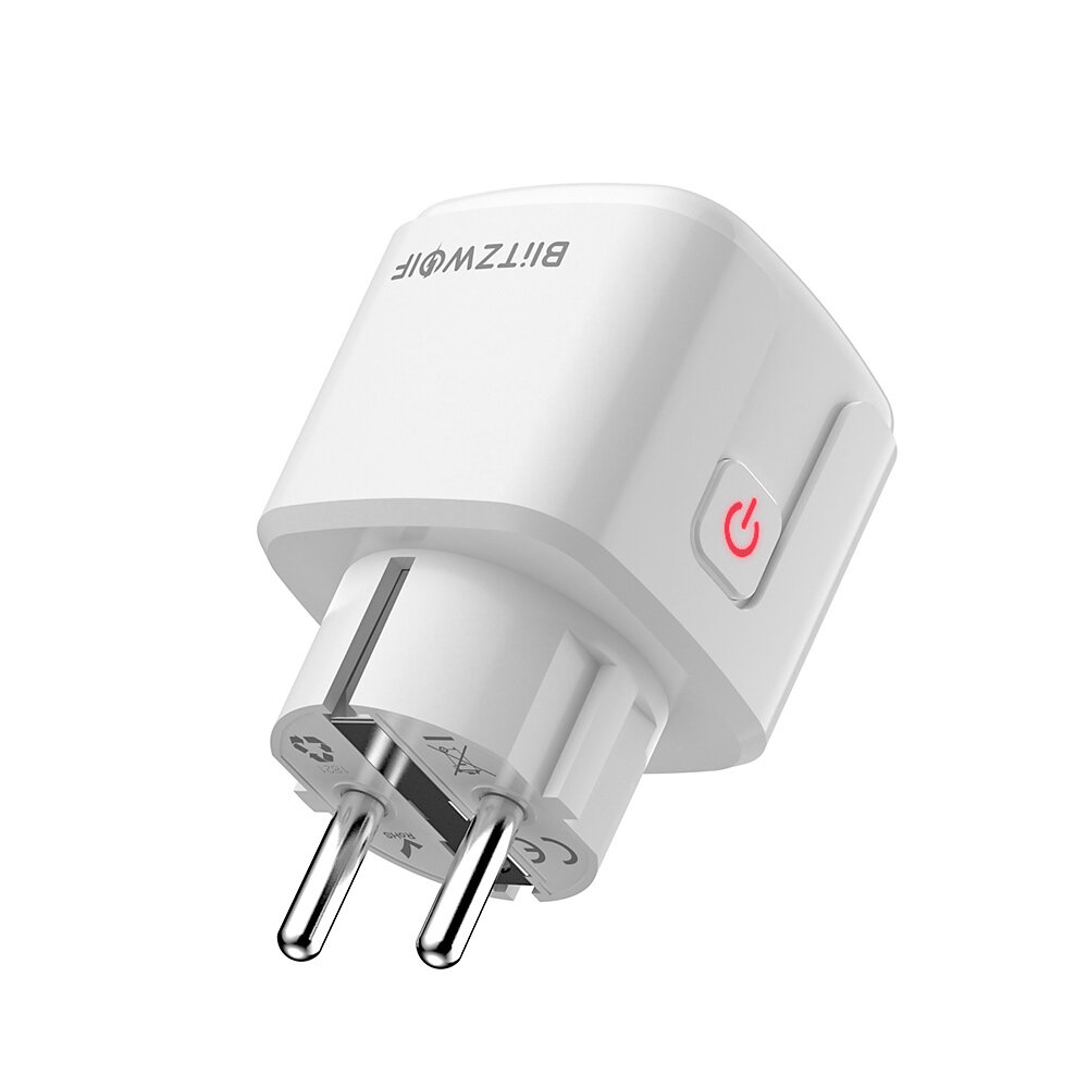 BW-SHP15 Zigbee 3.0 16A 3680W Smart Plug Tomada de energia sem fio Plugue UE APP Controle remoto / Controle de voz / Vários modos de temporizador compatível com Amazon Alexa / Google Assistant