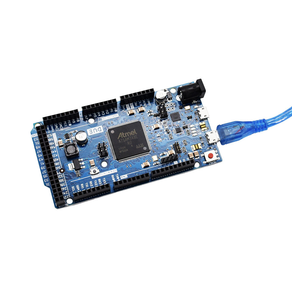 Placa de desenvolvimento devido r3 SAM3X8E32-bit ARM Learning Master Module Placa de controle principal com cabo USB forArduino