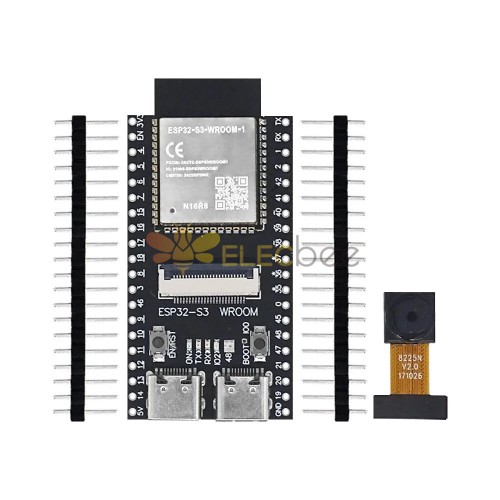 ESP32-S3 WROOM N16R8 CAM Development Board WiFi+bluetooth Module Collocated with OV2640/5640 Camera