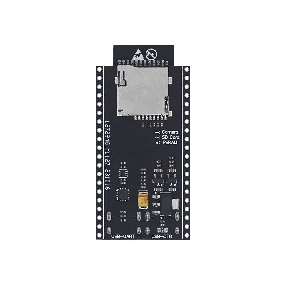 ESP32-S3 WROOM N16R8 CAM Development Board WiFi+bluetooth Module Collocated with OV2640/5640 Camera