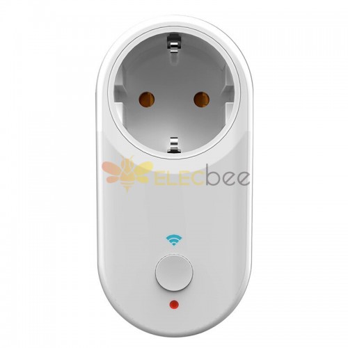 GC701 16A Smart WiFi Socket AC90-250V EU Plug Power Outlet APP Controle Suporte Alexa Google Voice Control