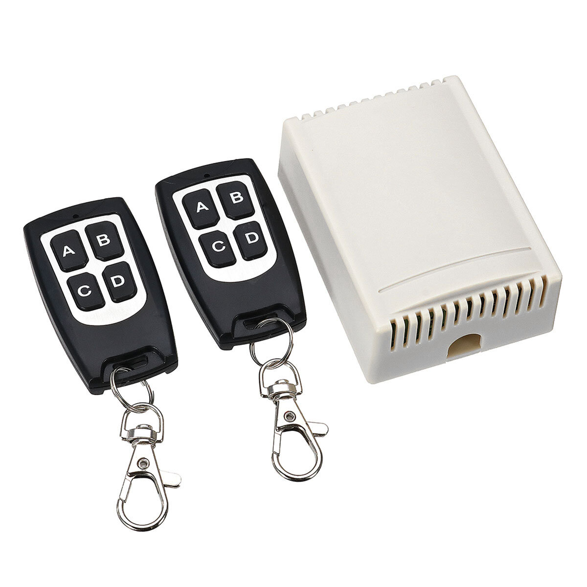 12V 4CH Channel 433Mhz Wireless Remote Control Switch With 2 Transmitter