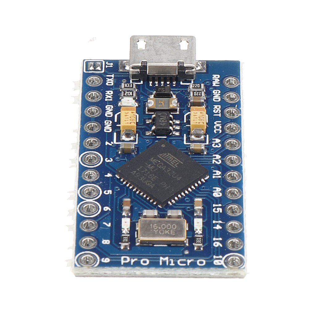 Pro Micro 5V Placa de desenvolvimento de microcontrolador Mini Leonardo 16M Geekcreit para Arduino - produtos que funcionam com placas Arduino oficiais