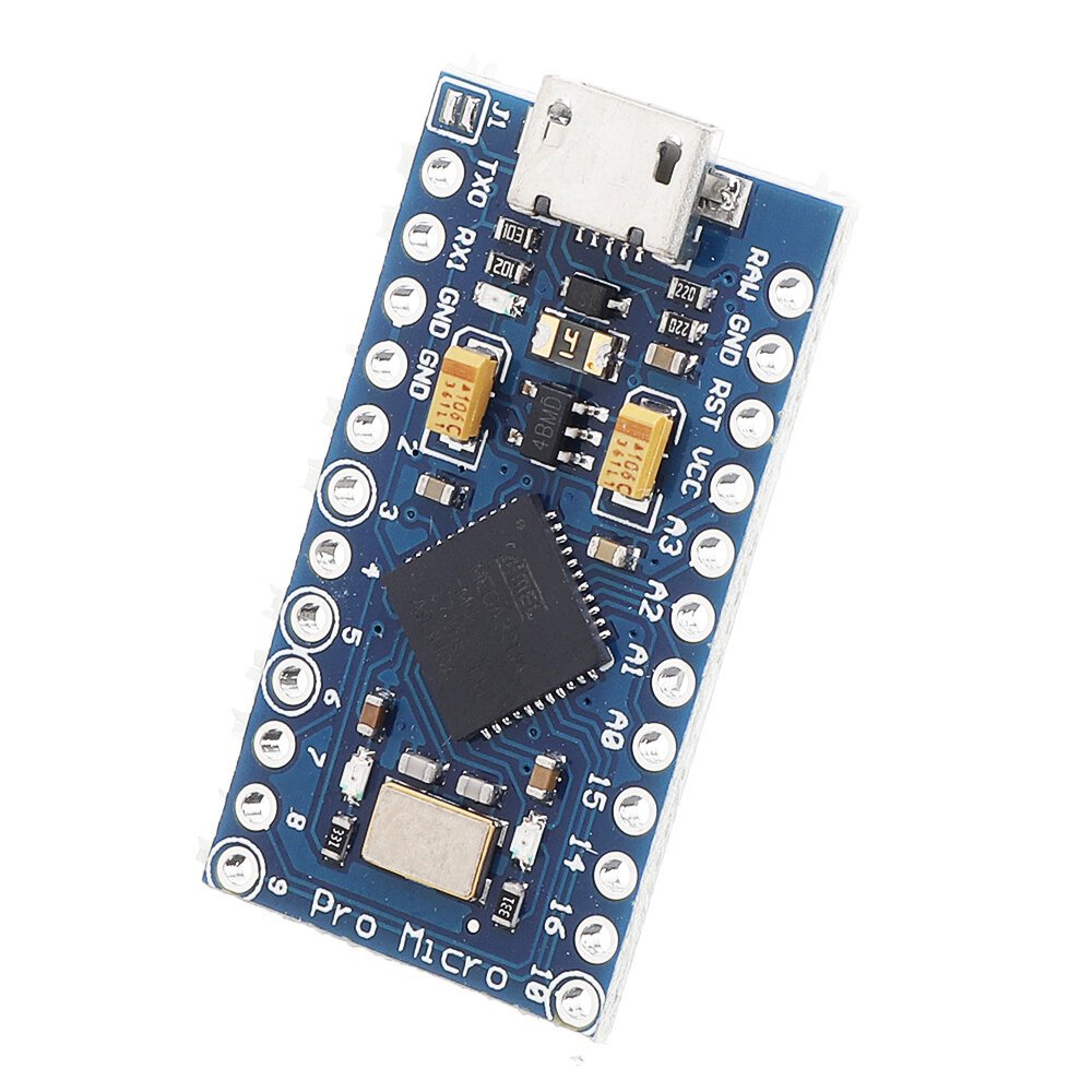 Pro Micro 5V Placa de desenvolvimento de microcontrolador Mini Leonardo 16M Geekcreit para Arduino - produtos que funcionam com placas Arduino oficiais