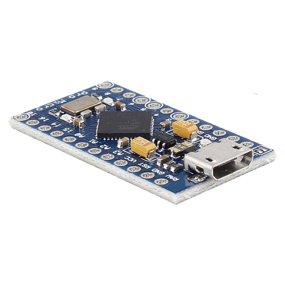 Pro Micro 5V Placa de desenvolvimento de microcontrolador Mini Leonardo 16M Geekcreit para Arduino - produtos que funcionam com placas Arduino oficiais