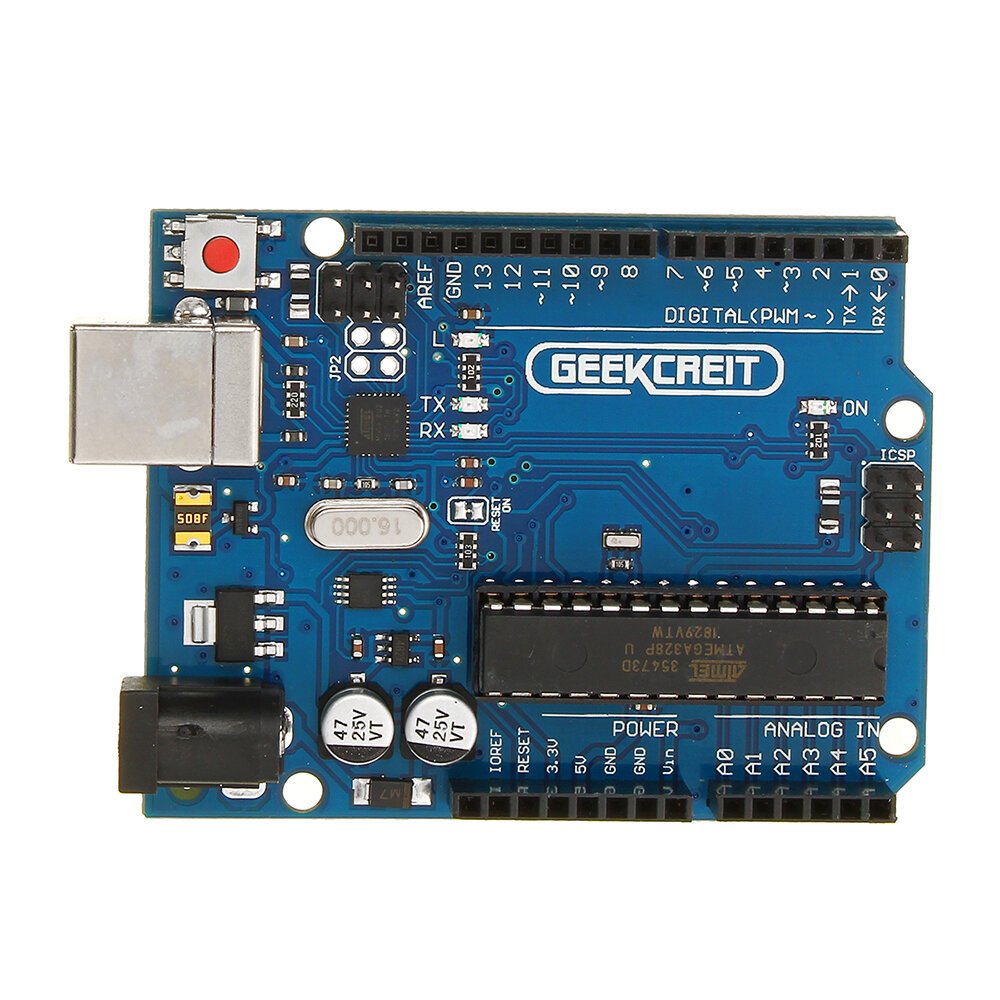 UNO R3 ATmega16U2 AVR USB Development Main Board Geekcreit for Arduino - products that work with official Arduino boards