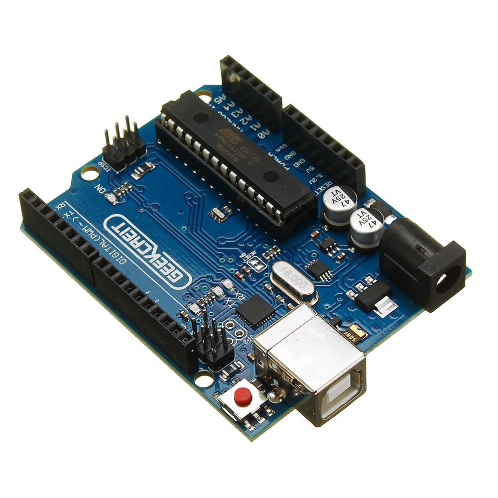 UNO R3 ATmega16U2 AVR USB Development Main Board Geekcreit for Arduino - products that work with official Arduino boards