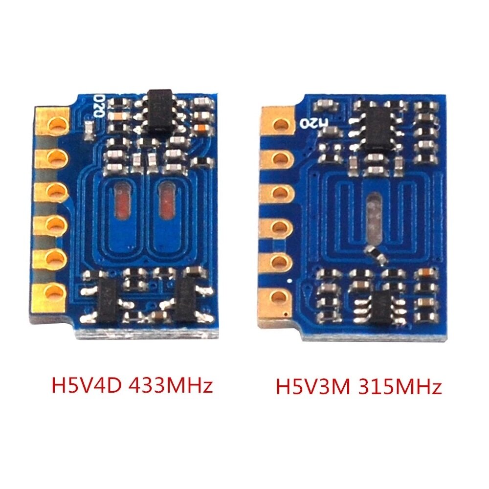 H5V3M/H5V4D 5V 315MHz 433MHz ワイヤレスリモコン受信モジュールスーパーヘテロダイン RF ボード