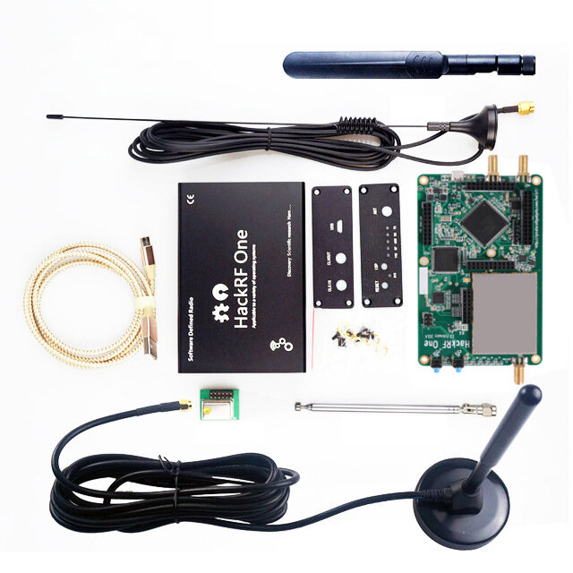 Hackrf one 1mhz-6ghz placa de desenvolvimento de plataforma de rádio definido por software rtl sdr demoboard kit receptor dongle rádio presunto