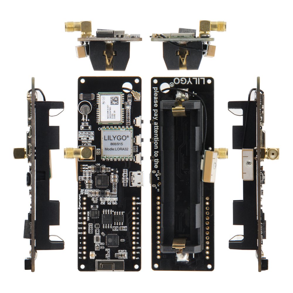 Placa de desenvolvimento Meshtastic AXP2101 T-Beam V1.2 ESP32 LoRa WiFi Bluetooth GPS Display OLED