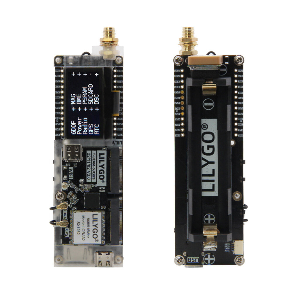 Meshtastic T-BeamSUPREME L76K UBLOX ESP32-S3 SX1262 モジュール GPS 開発ボード付き WiFi Bluetooth 1.3 インチ OLED