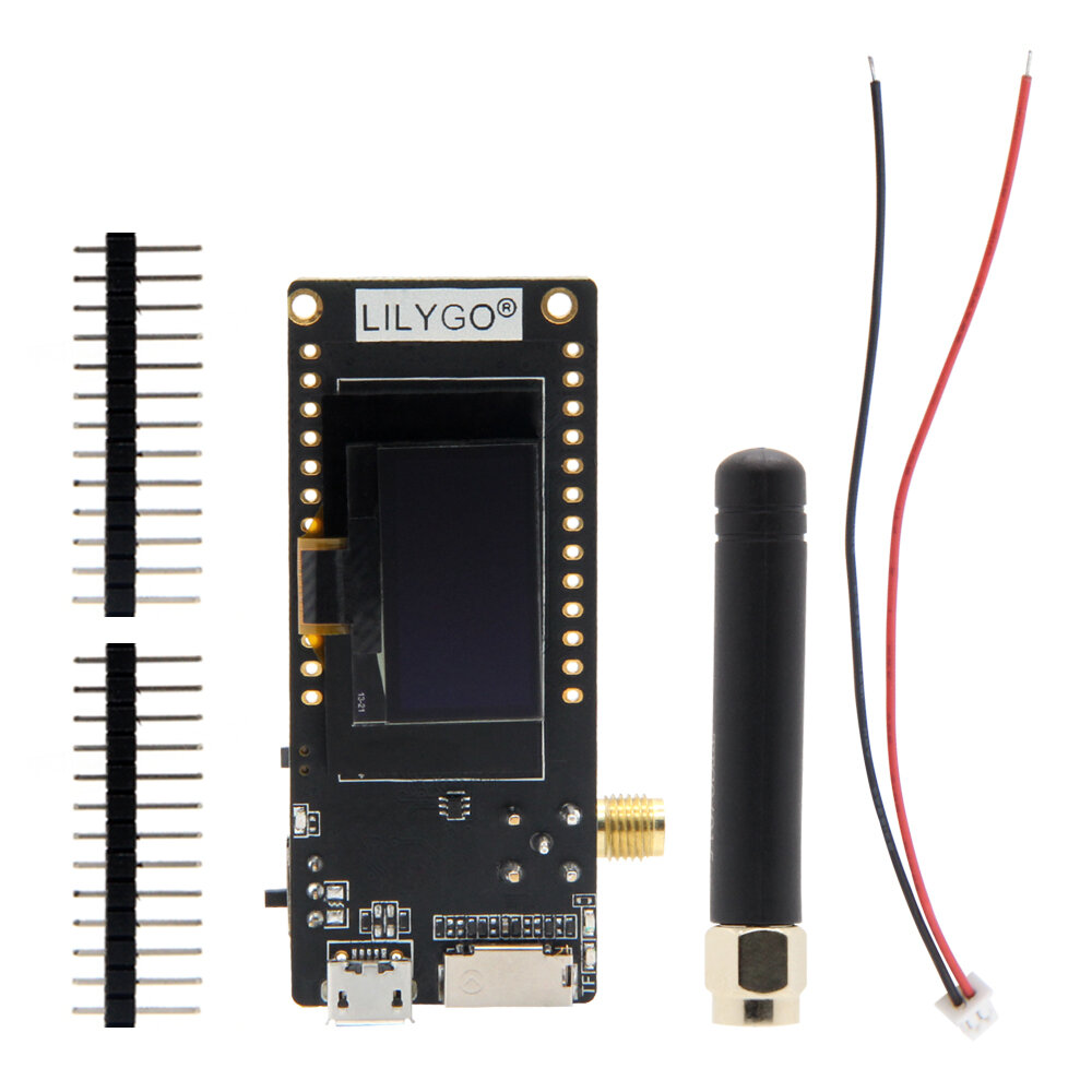 Paxcounter/Disaster-Radio LoRa32 V2.1 ESP32 OLED 0.96-inch Bluetooth WiFi Wireless Module SMA Development Board