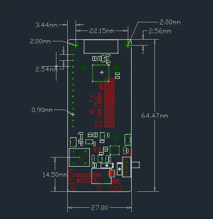 Paxcounter/Disaster-Radio LoRa32 V2.1 ESP32 OLED 0.96-inch Bluetooth WiFi Wireless Module SMA Development Board