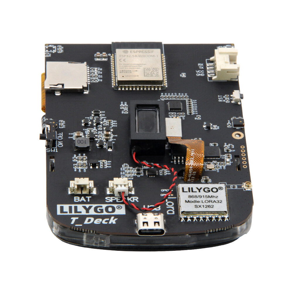 T-Deck ESP32-S3 LoRa 2,8 polegadas LCD Placa de desenvolvimento LoRaWAN Longo alcance 433 MHz 868 MHz 915 MHz com placa de módulo Bluetooth WiFi