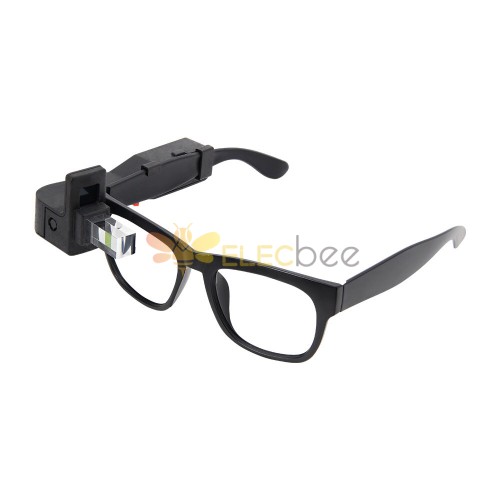 LILYGO T-Glass ESP32-S3 Programmable Smart Glasses 1.1 Inch AMOLED Screen Bluetooth Wi-Fi Microphone Touch Button Wearable Tech