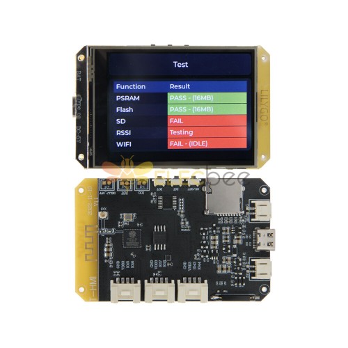 LILYGO T-HMI ESP32-S3 2.8 inch Resistive Touch Screen Support TF WIFI bluetooth Development Board