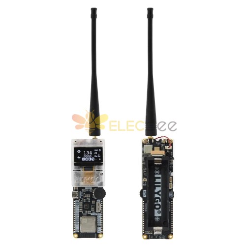 T-TWR Plus VHF ESP32-S3 Walkie-Talkie Development Board OpenEdition Integrated WiFi Bluetooth GPS OLED SA868 TF Card Battery