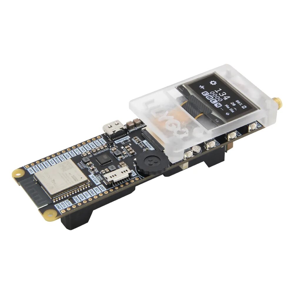 T-TWR Plus VHF ESP32-S3 Walkie-Talkie Development Board OpenEdition Integrated WiFi Bluetooth GPS OLED SA868 TF Card Battery