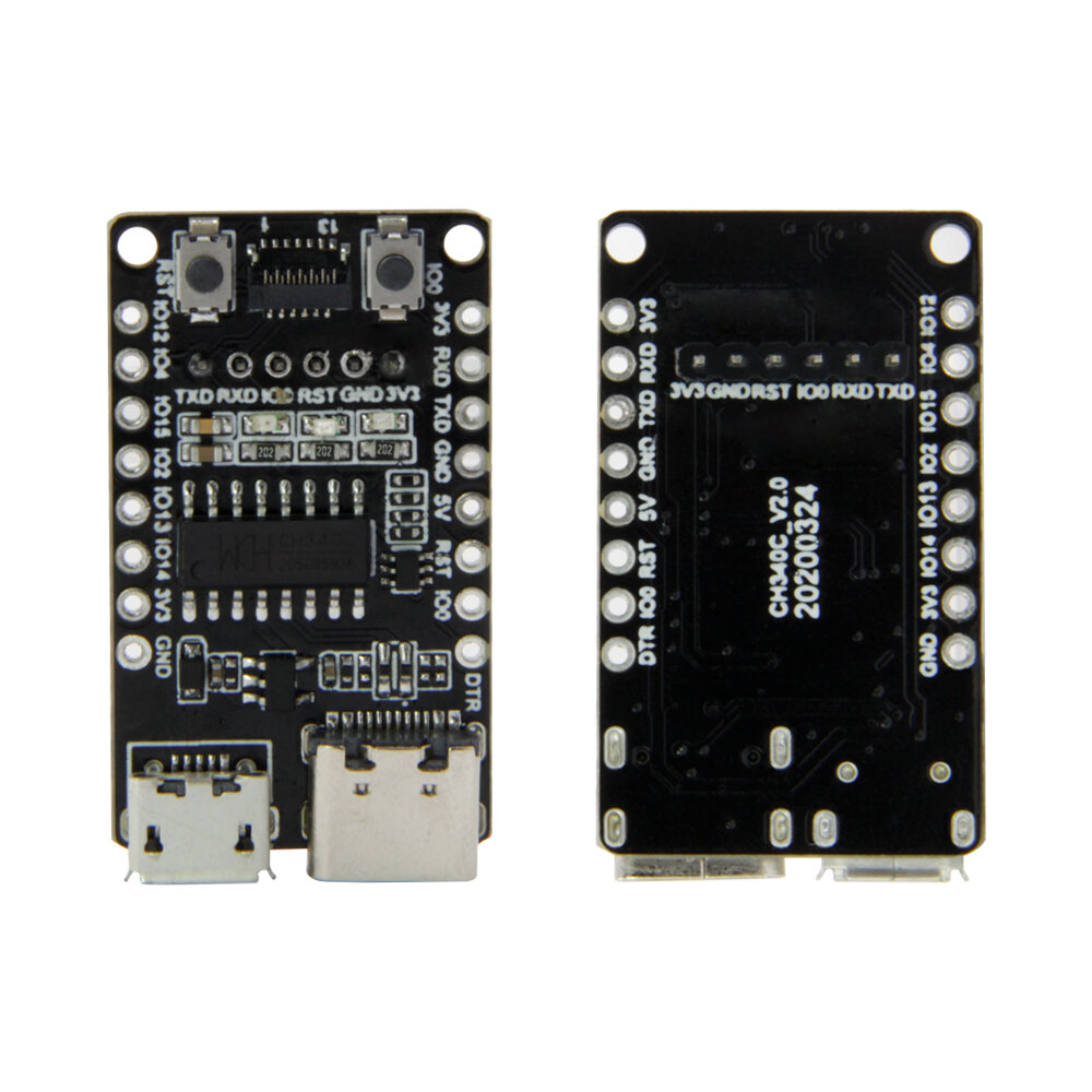 Adaptador ethernet de chip ttgo t-internet-poe ESP32-WROOM lan8720a e placa de expansão de download hardware programável