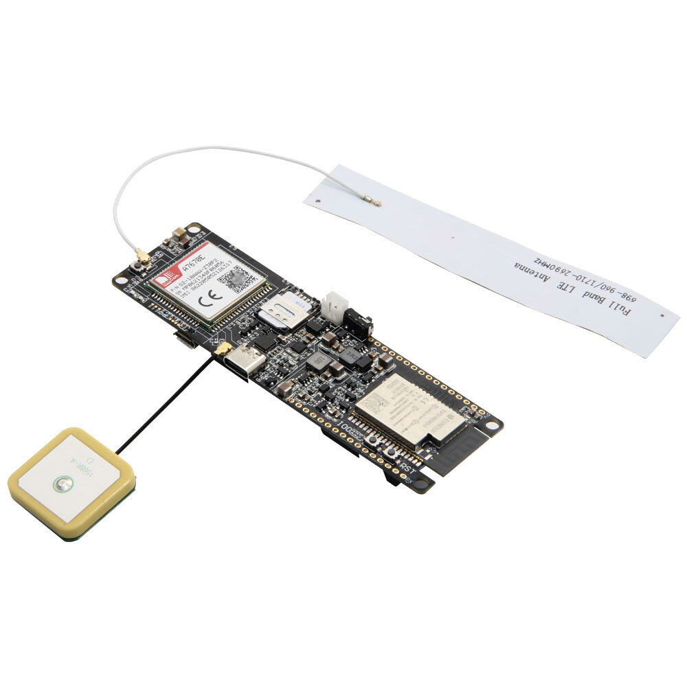 Módulo sem fio ttgo wireless a7670g a7670e a7670sa r2, chip esp32 4g lte cat1 mcu32, suporte para placa de desenvolvimento gsm/gprs/edge