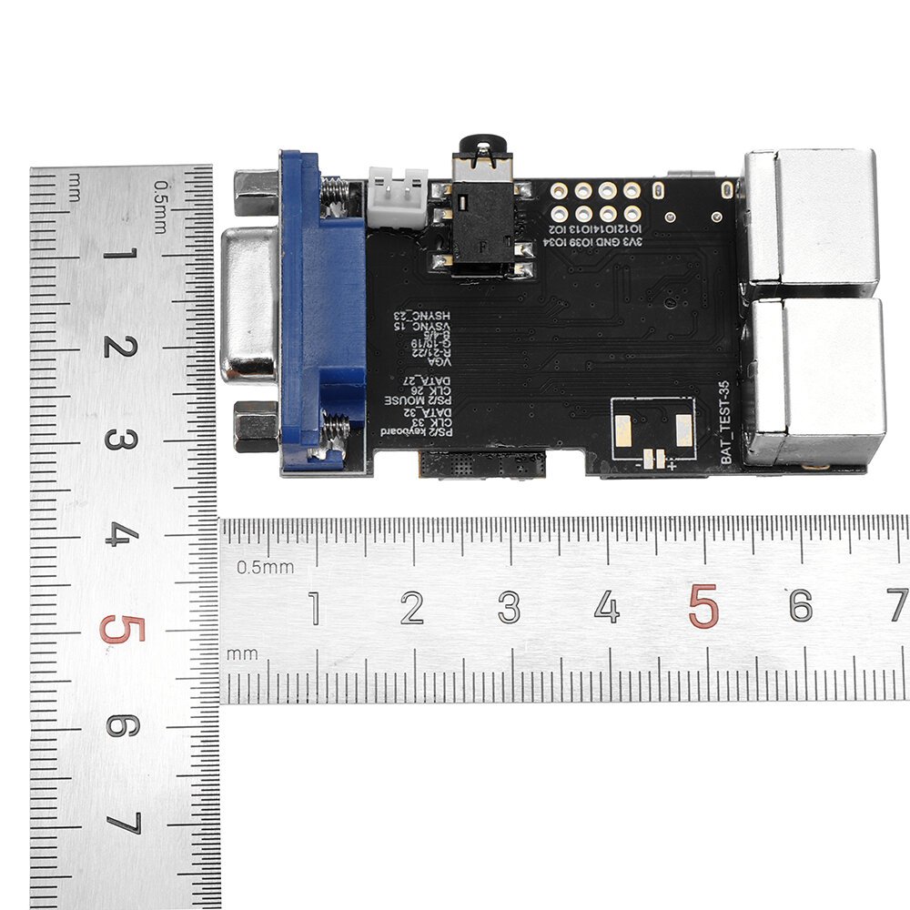 Ttgo vga32 v1.4 controlador ps/2 mouse e teclado controlador biblioteca gráfica motor de jogo terminal ansi/vt para esp32