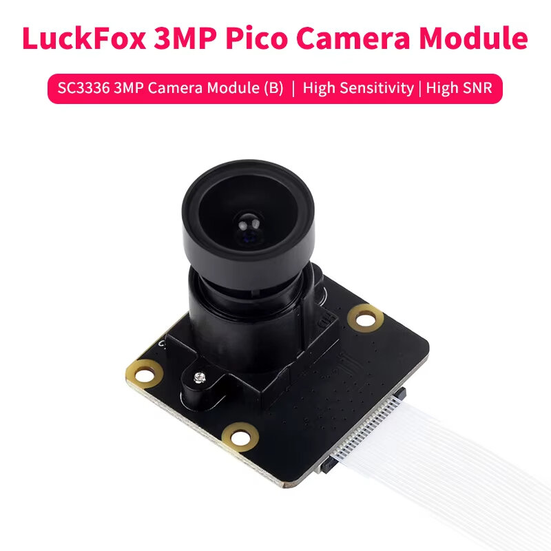 LuckFox Pico Camera SC3336 3MP Camera Module (B) High Sensitivity Low Light Performance Compatible LuckFox Pico Series Board