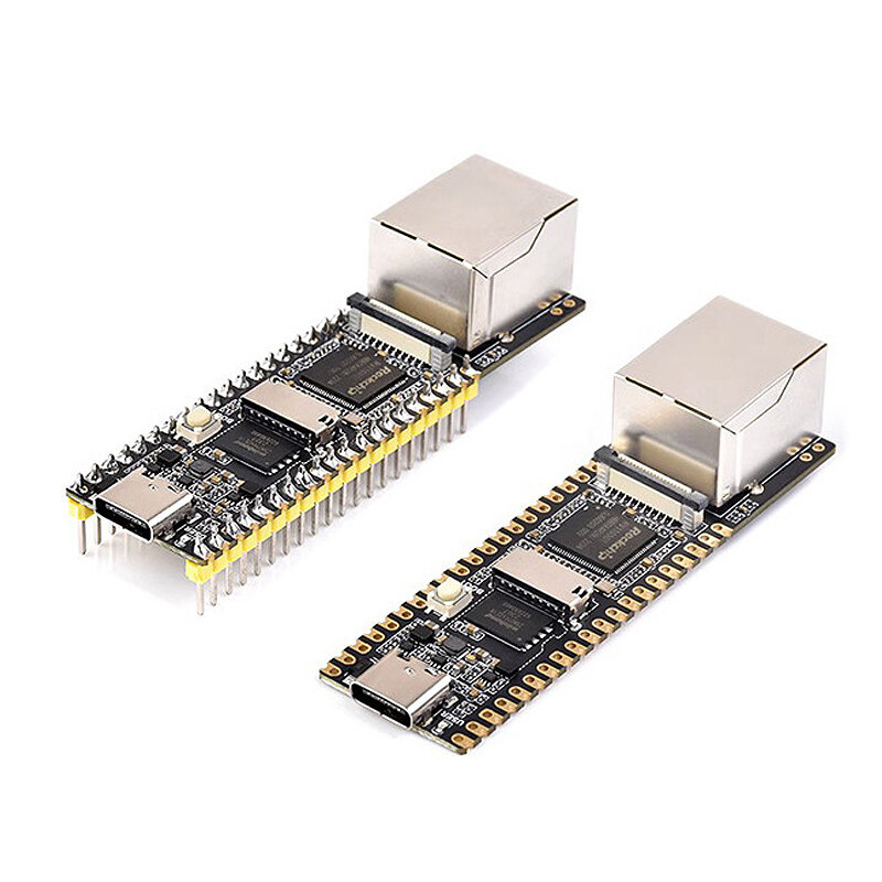 Luckfox Pico Plus RV1103 Linux Micro Development Board Integrates ARM Cortex-A7/RISC-V MCU/NPU/ISP Processors with Ethernet Port