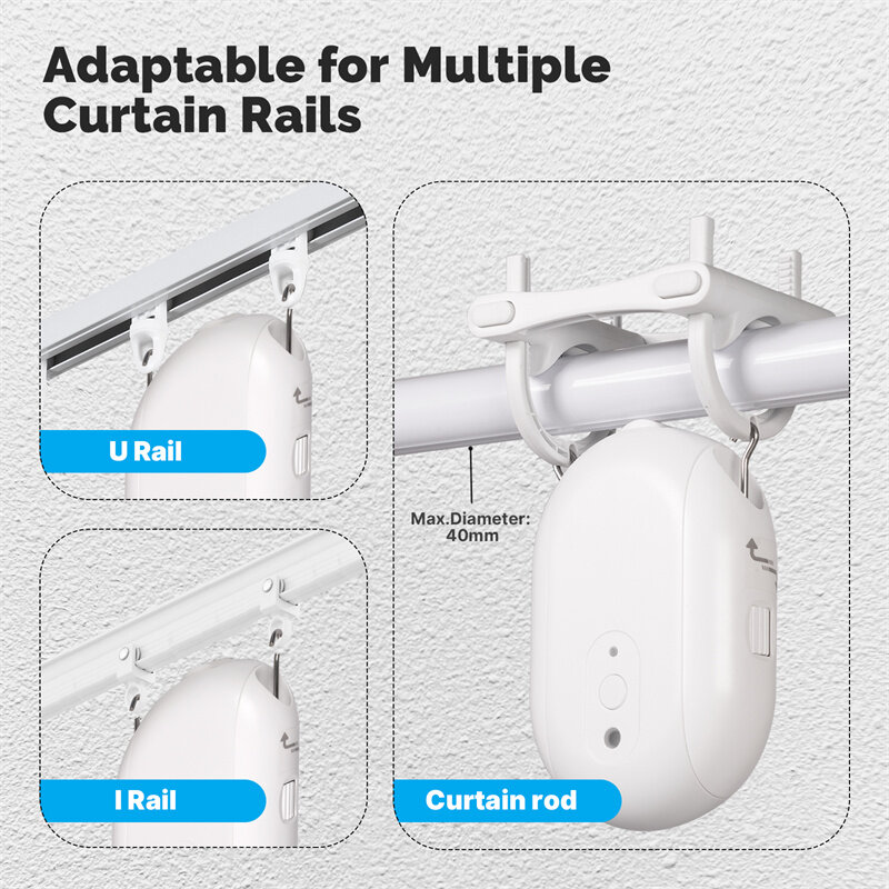 MOES Tuya BLE ZigBee3.0 Cortina elétrica inteligente Robô Timing Abridor automático Luz mais próxima Sensor App Controle Remoto Suporte Alexa Google Home