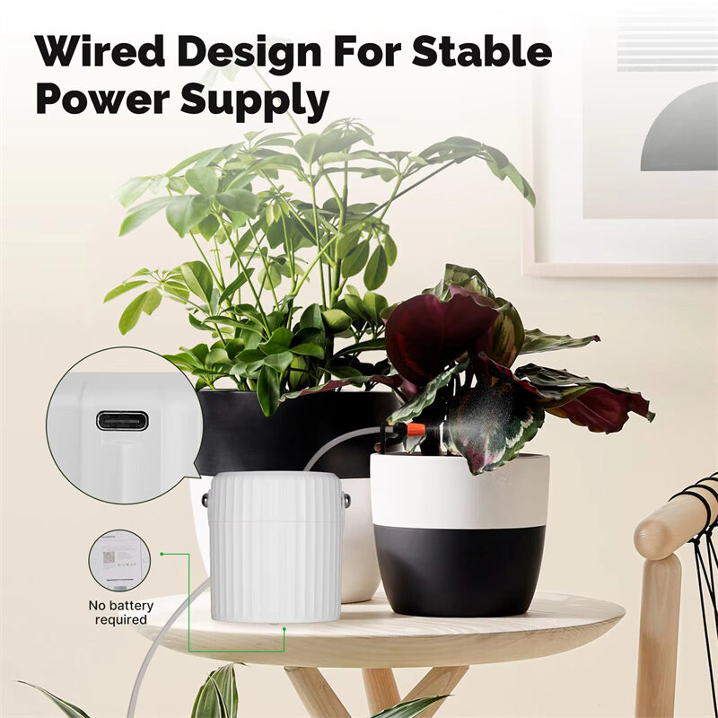 Moeshouse tuya wifi bomba de rega temporizador dispositivo sistema irrigação ferramentas jardim sprinkler design com fio modo automático manual controle aplicativo