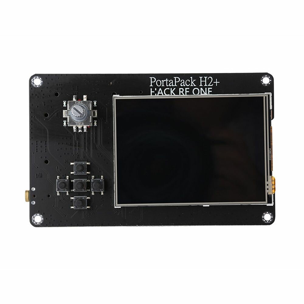 PortaPack H2+ for HackRF One SDR Software Defined Radio 1MHz-6GHz 0.5ppm TCXO with 3.2inch Touch LCD Display