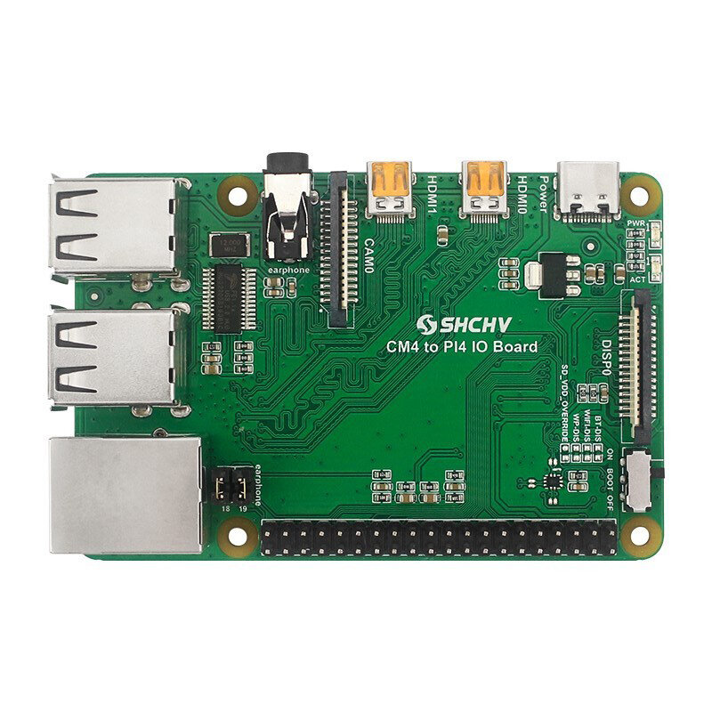 Raspberry Pi CM4 to Pi 4B Expansion Board Computer Module 4 Replacement Board