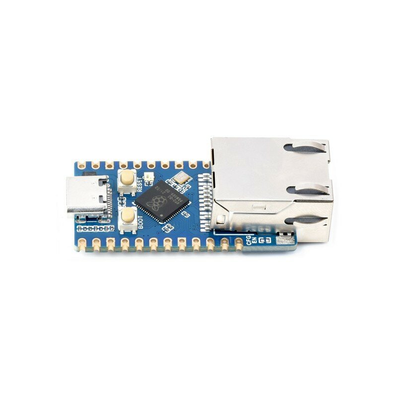 Raspberry Pi Pico RP2040 Módulo de porta Ethernet CH9120 ETH RJ45 Placa de desenvolvimento de rede RP2040 Processador Dual Core