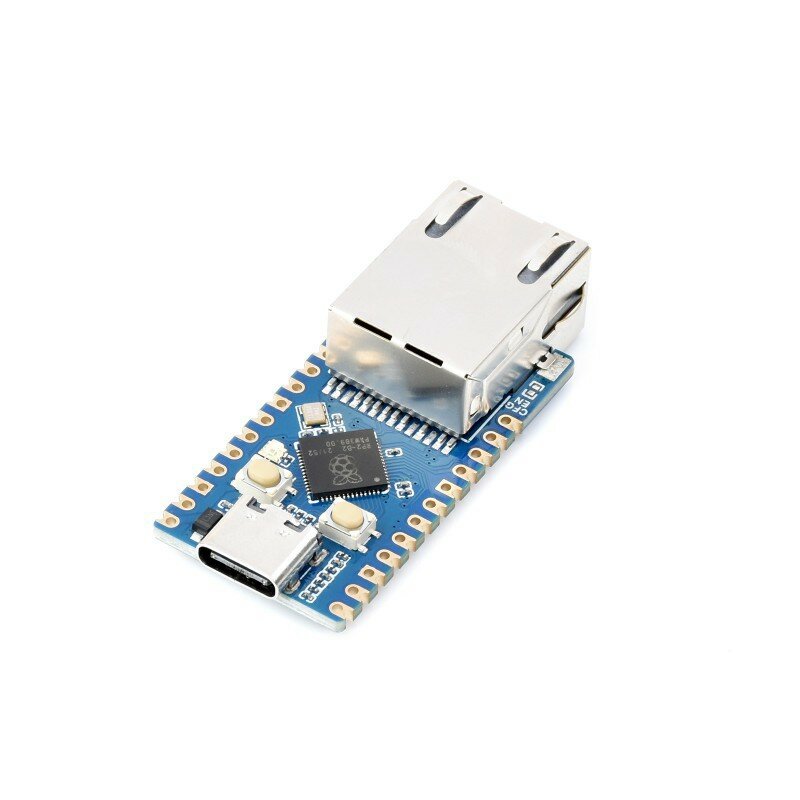 Raspberry Pi Pico RP2040 Módulo de porta Ethernet CH9120 ETH RJ45 Placa de desenvolvimento de rede RP2040 Processador Dual Core