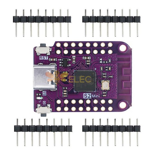 S2 mini v1.0.0 wifi iot placa baseada ESP32-S2FN4R2 ESP32-S2 4mb flash 2mb psram micropython ardino placa de desenvolvimento compatível