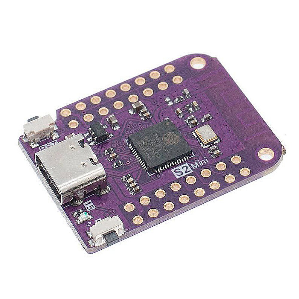 S2 mini v1.0.0 wifi iot placa baseada ESP32-S2FN4R2 ESP32-S2 4mb flash 2mb psram micropython ardino placa de desenvolvimento compatível