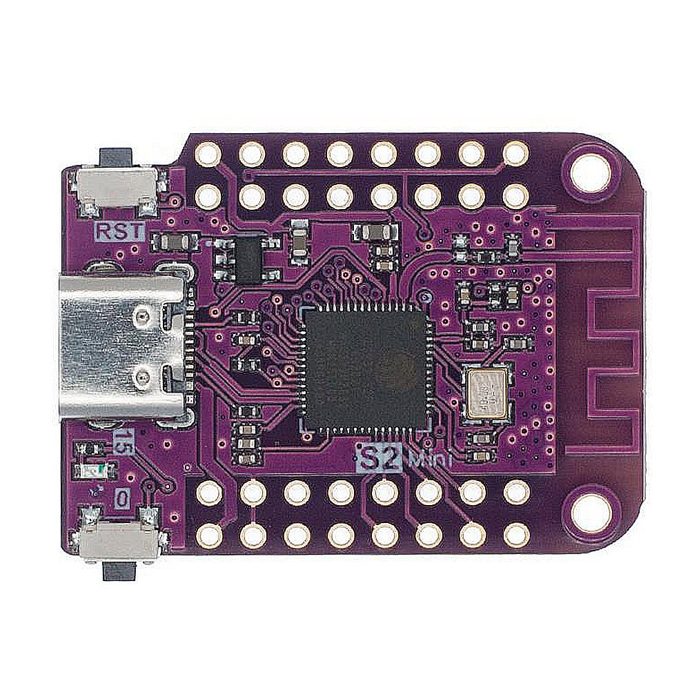 S2 mini v1.0.0 wifi iot placa baseada ESP32-S2FN4R2 ESP32-S2 4mb flash 2mb psram micropython ardino placa de desenvolvimento compatível